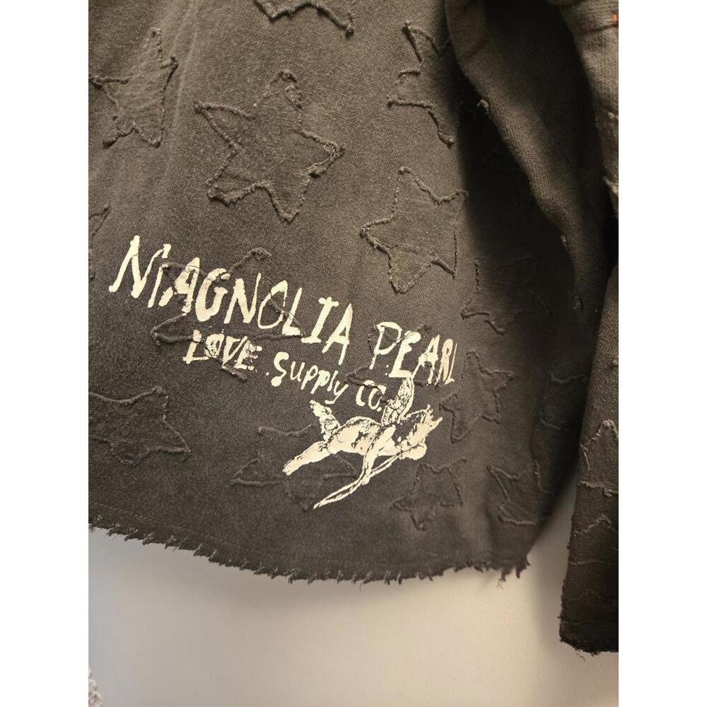 Magnolia Pearl Star Applique Fritza Hoodie - Picture 8 of 8